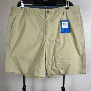 Columbia Men's Khaki Flat Front Shorts Size 38/Ins 8”